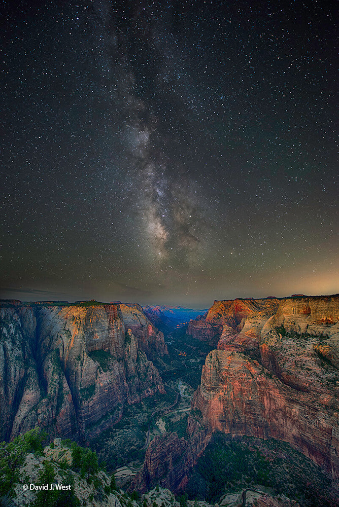 Milky wayシンプル ZION MILKY WAY – David J. West Gallery